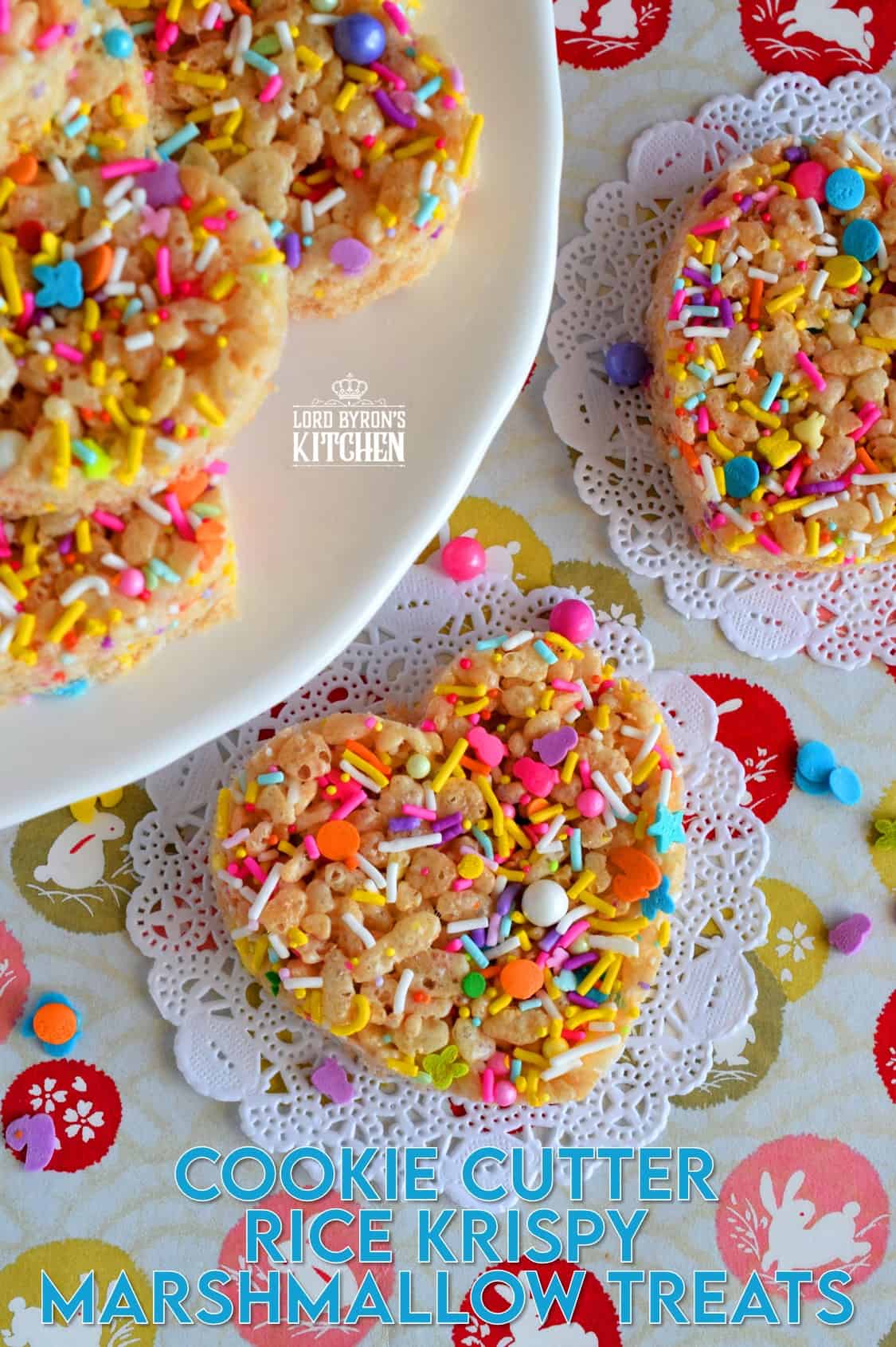 Cookie Cutter Rice Krispy Treats Lord Byron's Kitchen
