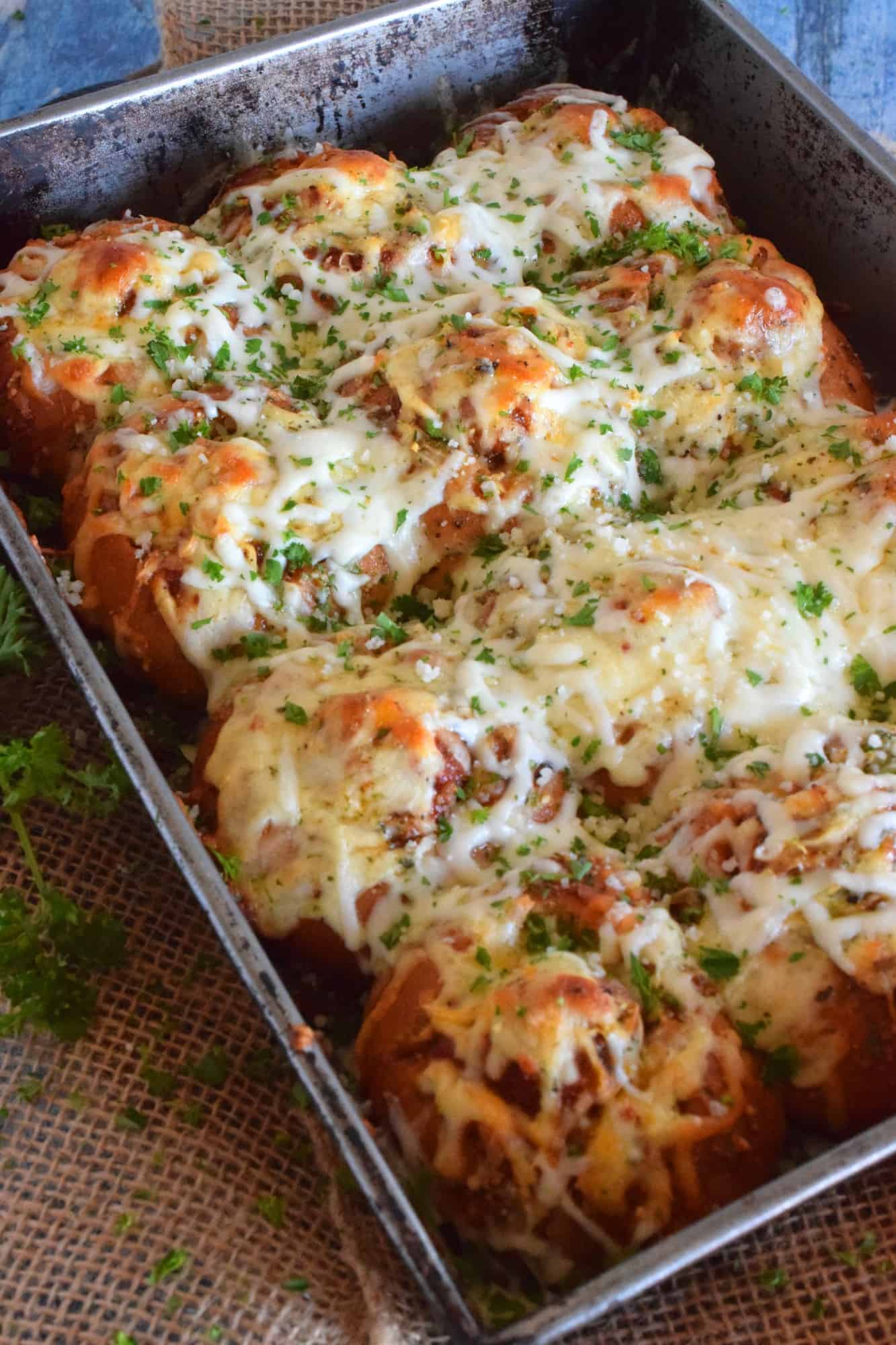 Garlic Bread Meatball Bombs Lord Byron's Kitchen