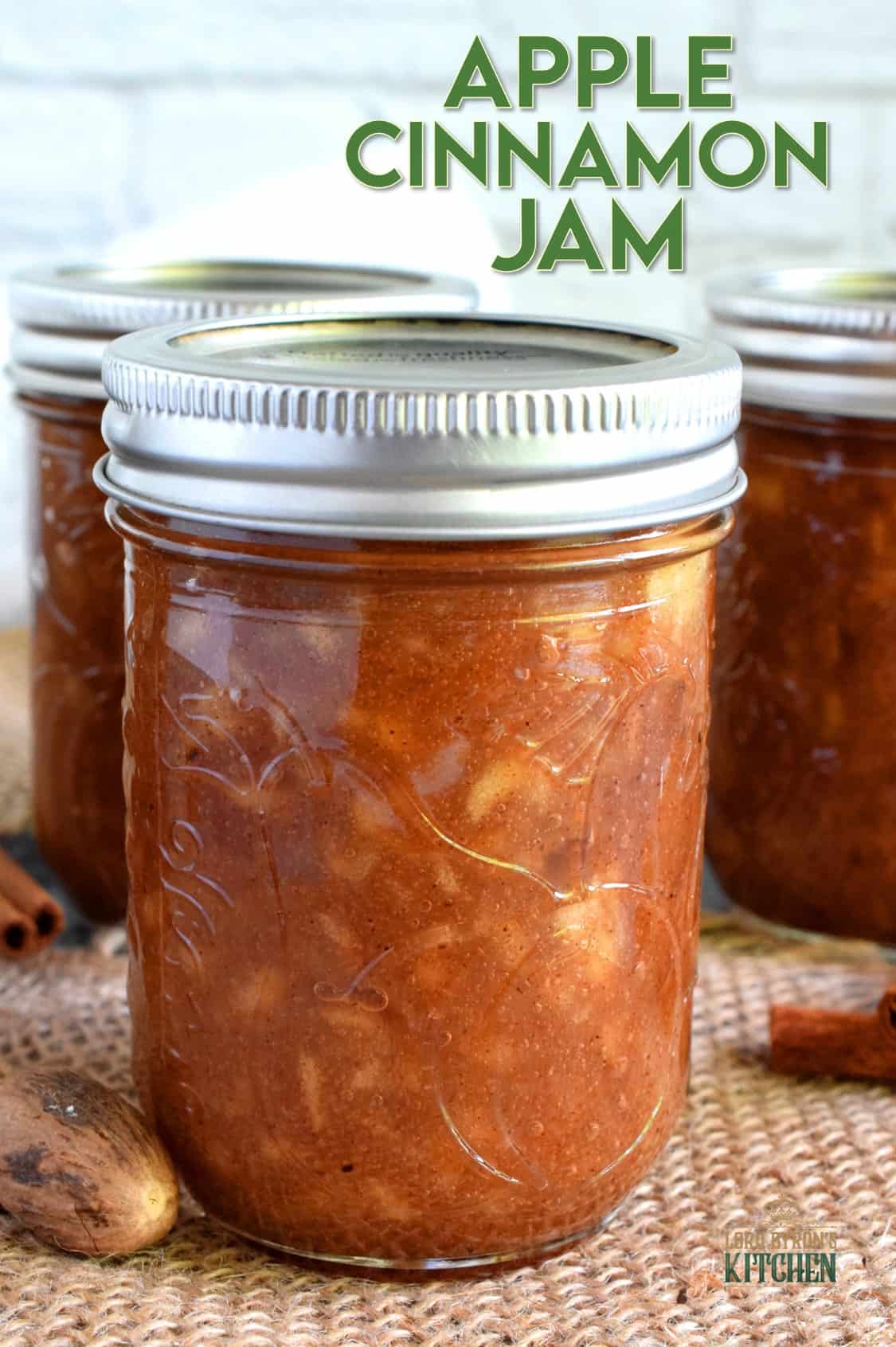 Apple Cinnamon Jam Lord Byron's Kitchen