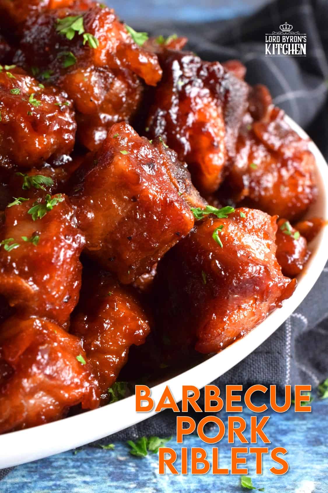 Baked Barbecue Pork Riblets Lord Byron