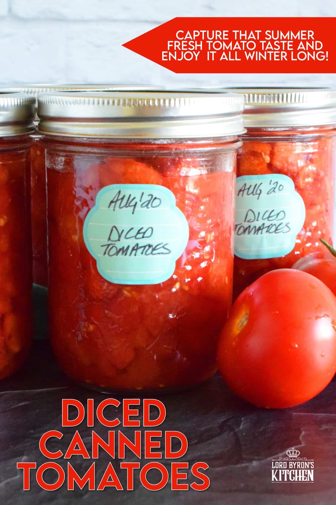 Canned Diced Tomatoes Lord Byron's Kitchen