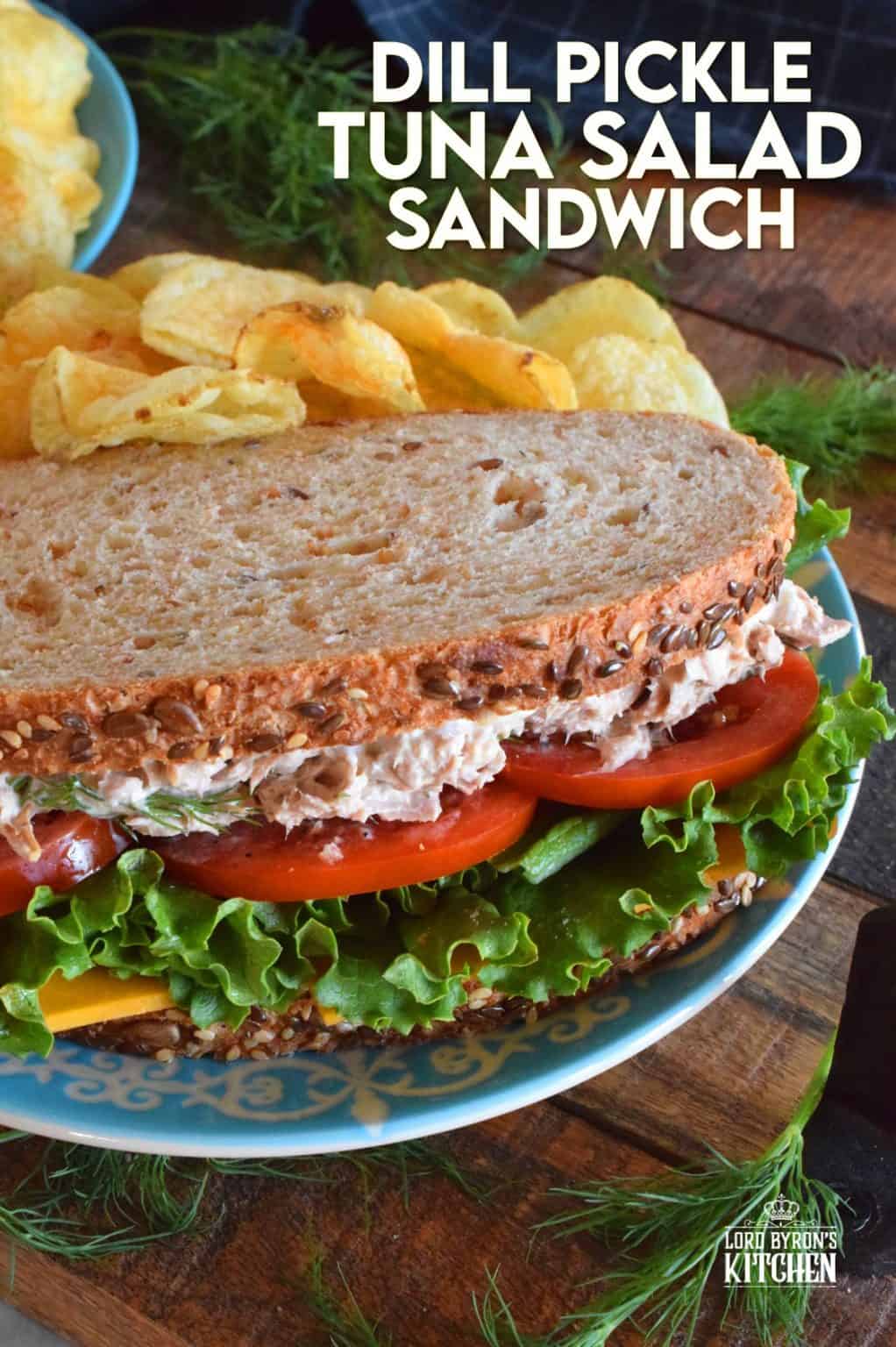 Dill Pickle Tuna Salad Sandwich Lord Byron's Kitchen