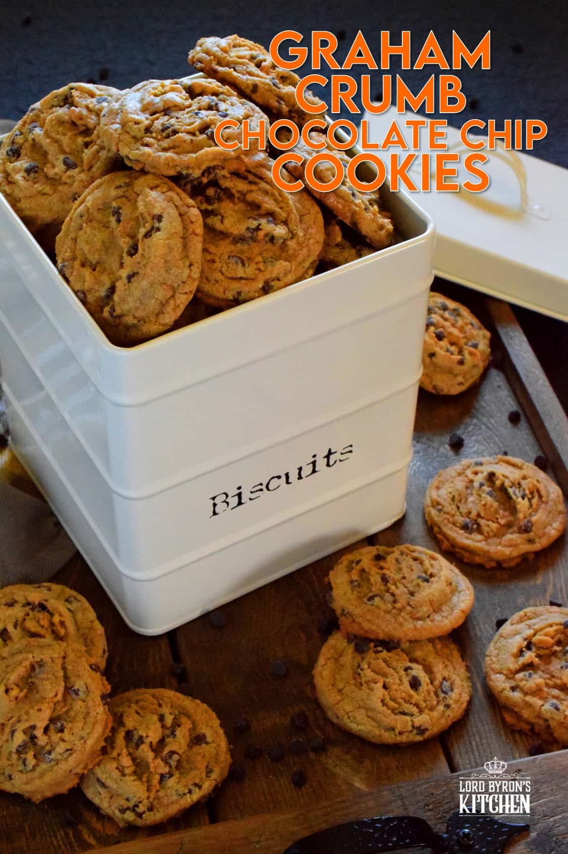 Graham Crumb Chocolate Chip Cookies Lord Byron's Kitchen