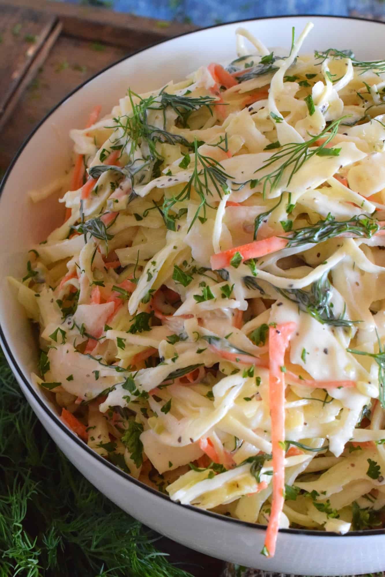 Creamy Dill Pickle Coleslaw Lord Byron's Kitchen