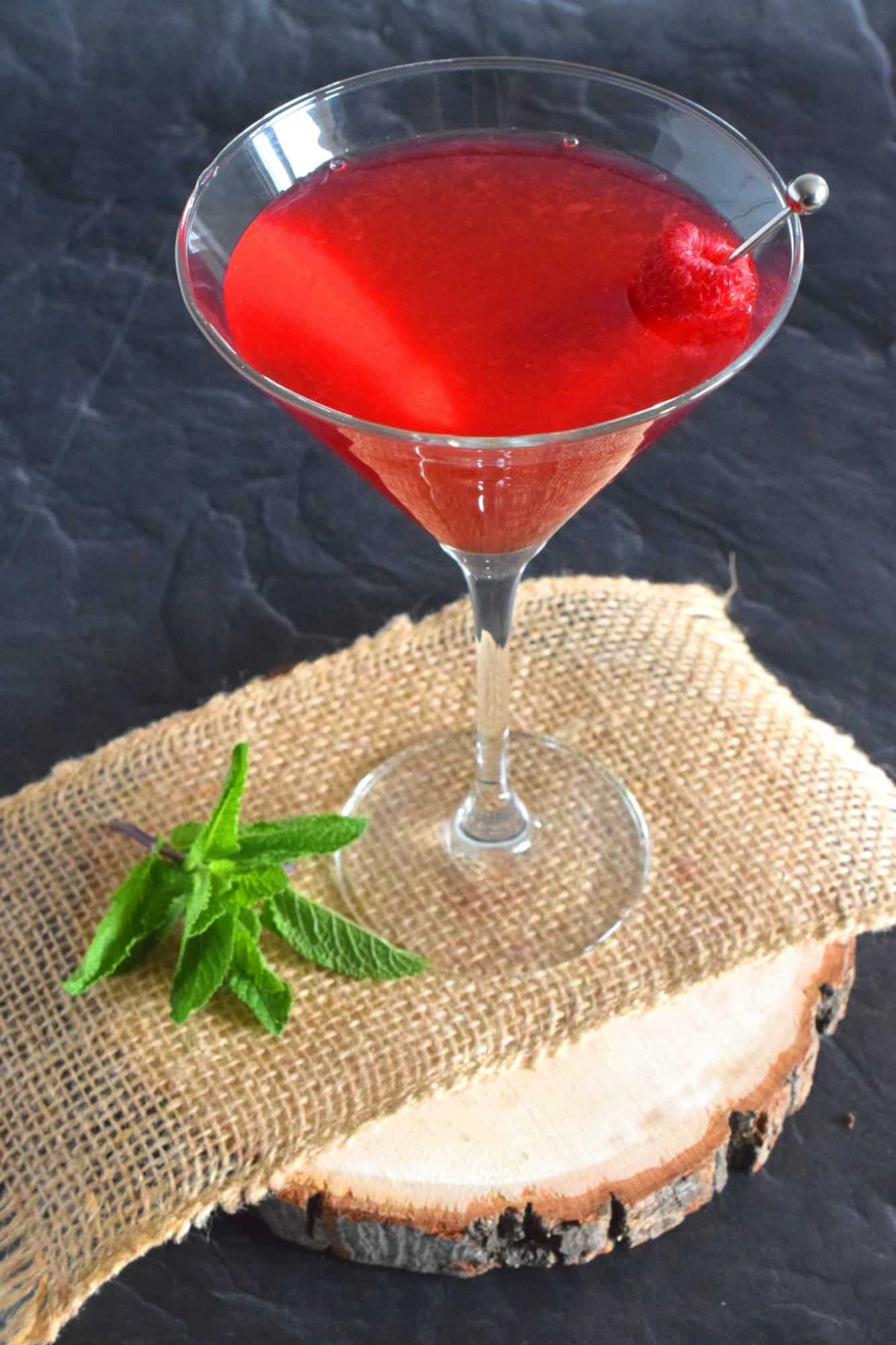 Raspberry Cosmo Cocktail Lord Byron's Kitchen