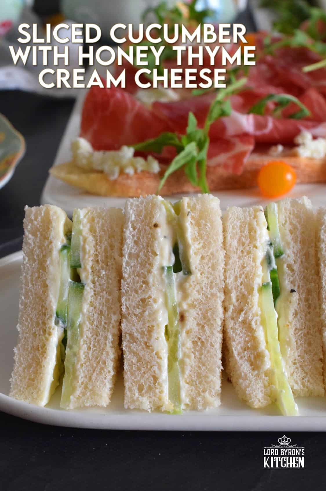 Cream Cheese & Fruit for Tea Sandwiches