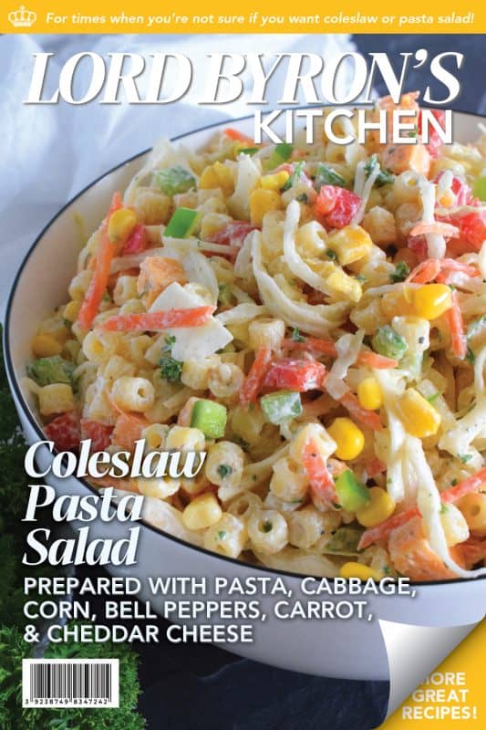 For those times when you're not sure if you want a coleslaw or a pasta salad, make them both - together! All of the tanginess and sweetness that you love in a crunchy coleslaw, coupled with the savoury, homestyle taste of a classic pasta salad! Why have just the one when you can have both? #coleslaw #pastasalad #salad #pasta #summer #side #picnic