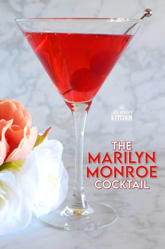 If a cocktail is to be named after the one and only Marilyn Monroe, it has to be vibrant and colourful, sweet and bubbly, and ultimately chic and classy! Serve chilled with a couple of maraschino cherries and be the superstar you were born to be! #marilynmonroe #cocktails #brandy #waldorfastoria