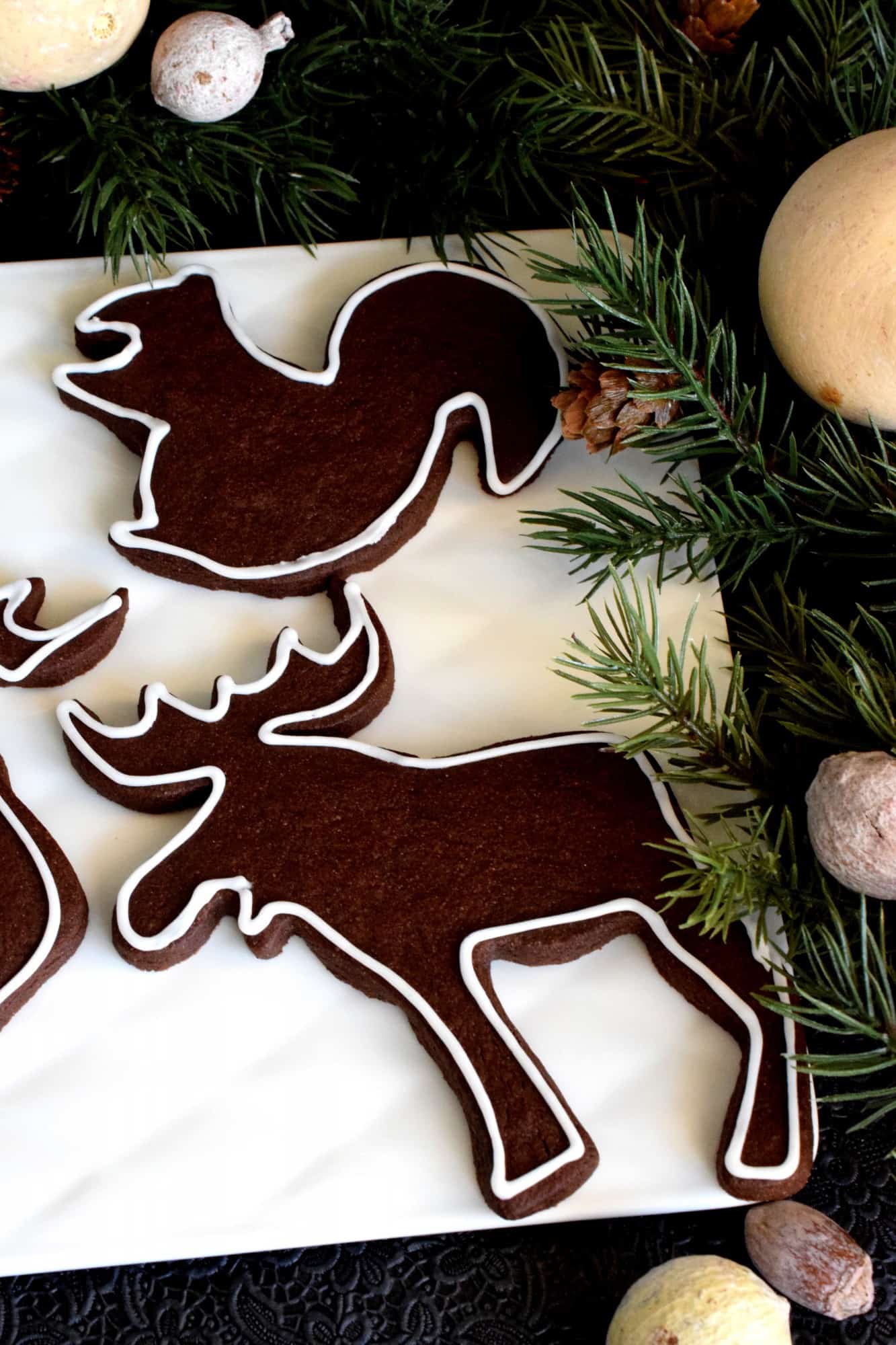 Crispy Chocolate Cookie Cutter Cookies Lord Byron's Kitchen