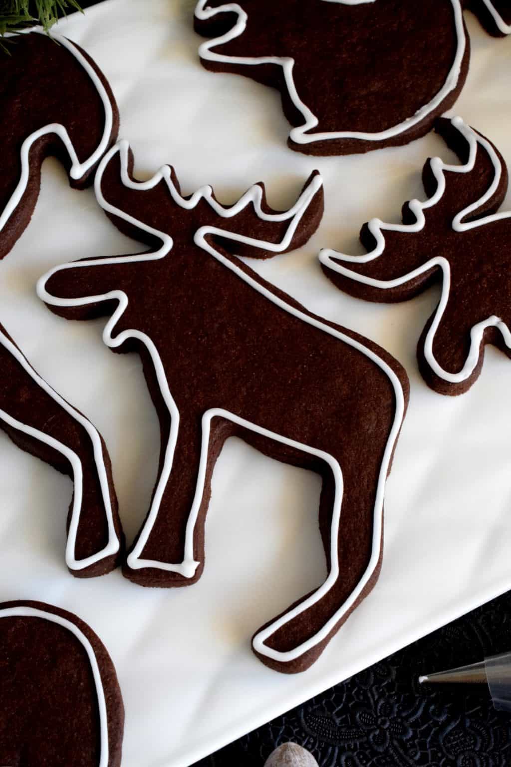 Crispy Chocolate Cookie Cutter Cookies Lord Byron's Kitchen