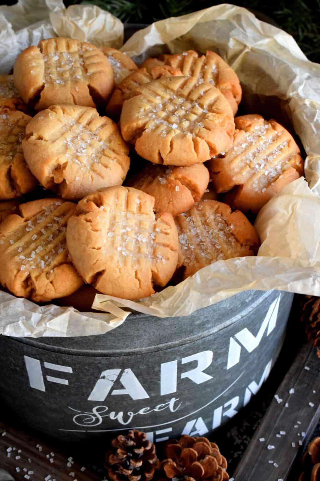 Peanut Butter Shortbread Cookies Lord Byron's Kitchen