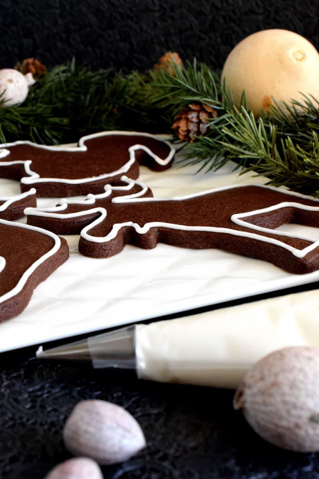 Crispy Chocolate Cookie Cutter Cookies Lord Byron's Kitchen