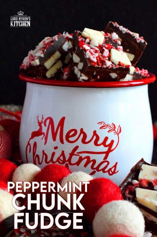 Chocolate and peppermint go together like bread and butter. Peppermint Chunk Fudge is the perfect unison of them both; consider this fudge recipe a gift from me to you! #christmas #holiday #fudge #nobake #peppermint #candycane #recipes