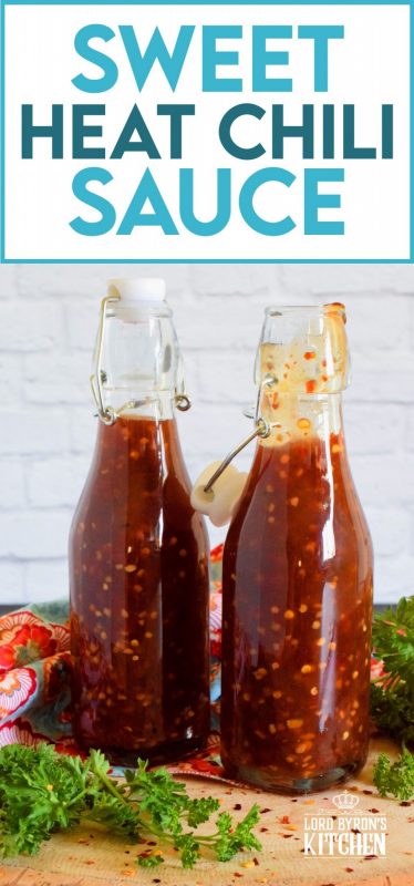 Why buy Sweet Heat Chili Sauce at the store when you can make it at home in 15 minutes and at a fraction of the cost? I bet you already have all of the ingredients on hand too! #sauce #sweet #chili #heat #thai #homemade