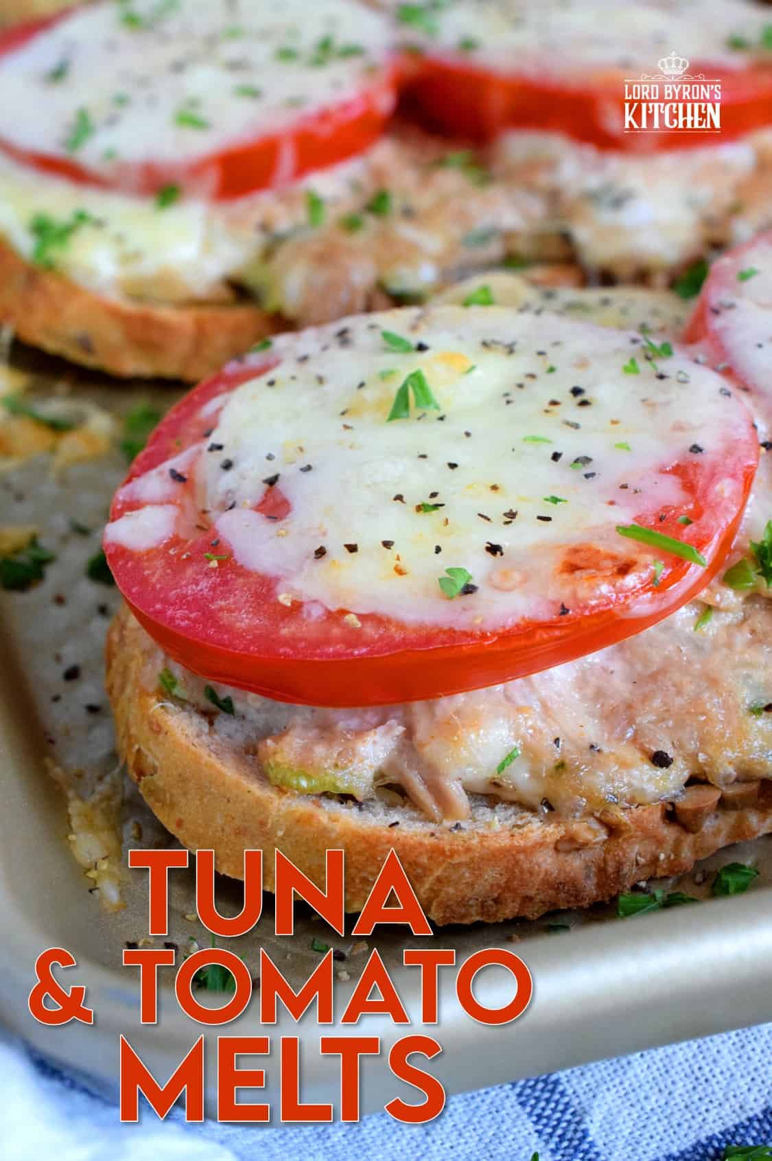 Tuna and Tomato Melts Lord Byron's Kitchen