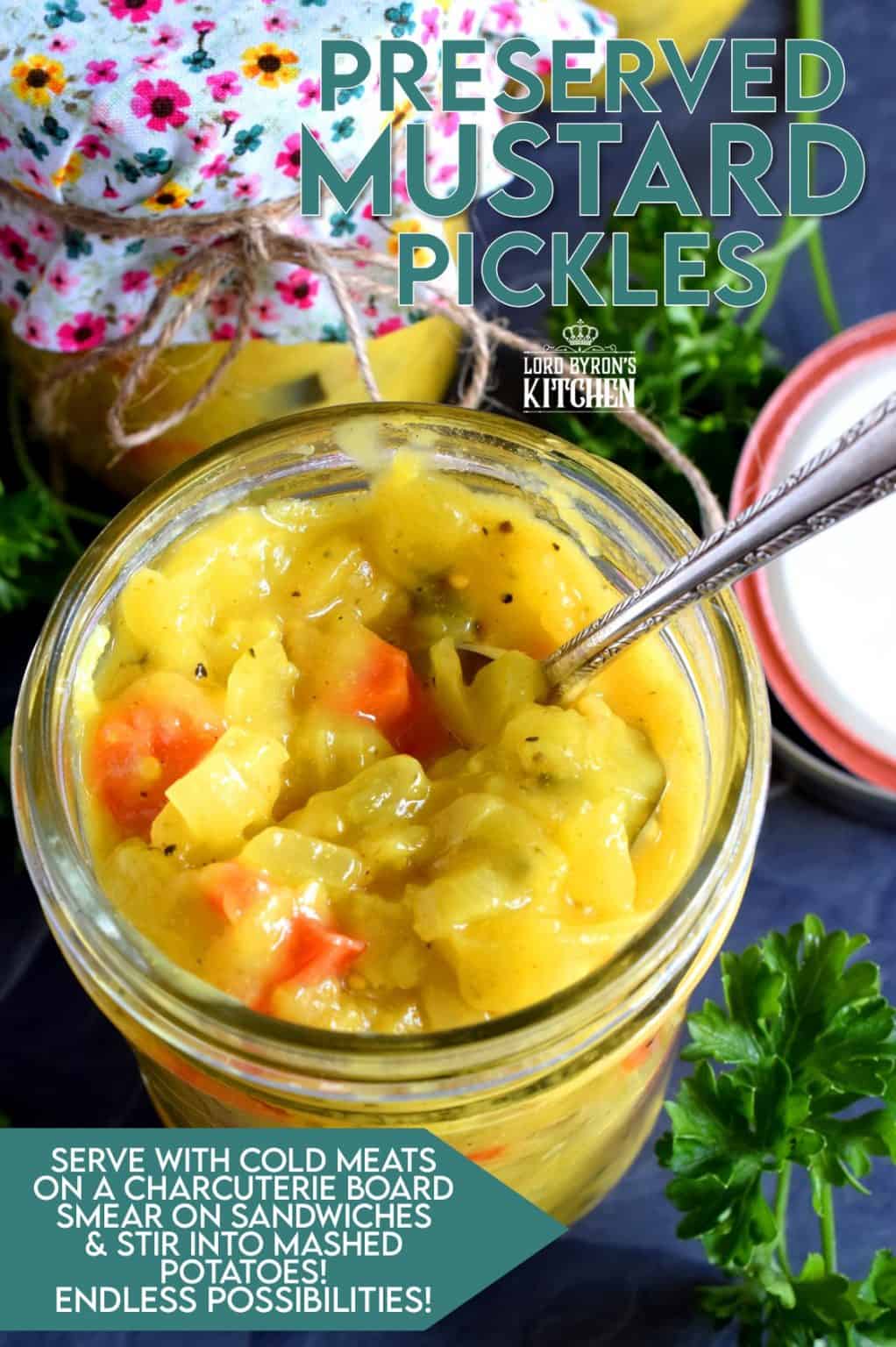 Preserved Mustard Pickles Lord Byron's Kitchen