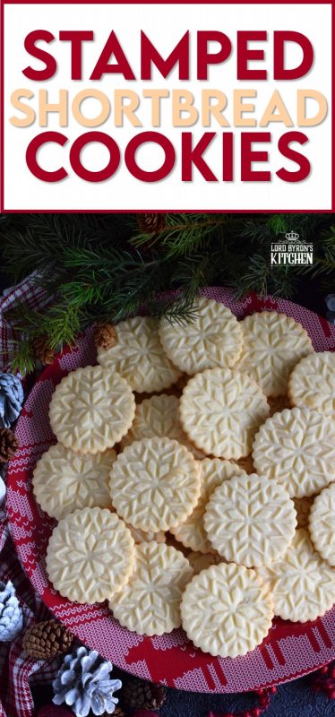 Stamped Shortbread Cookies - Lord Byron's Kitchen