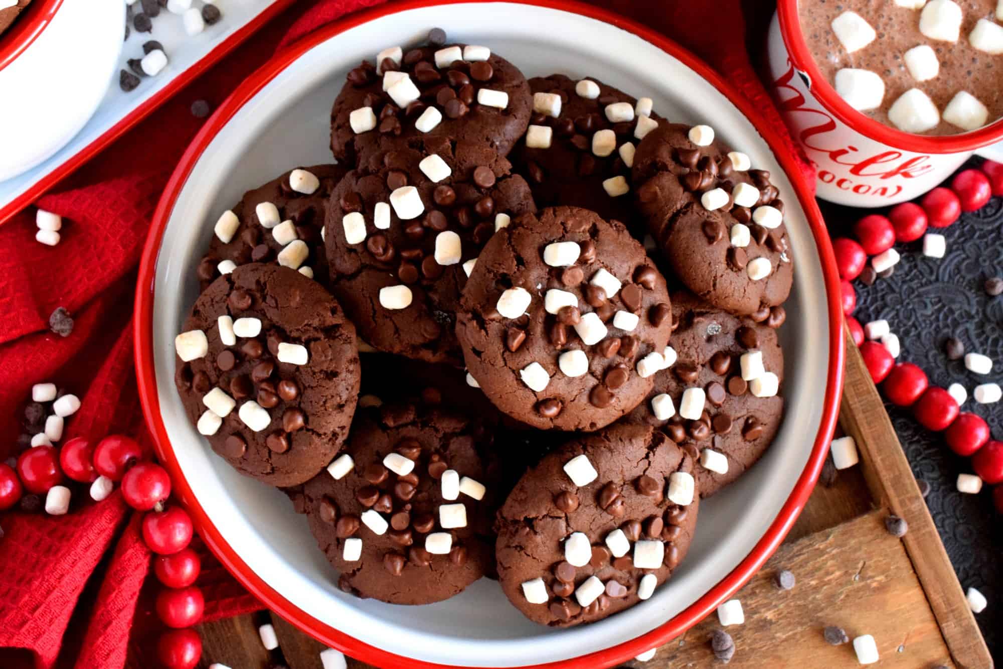 Hot Chocolate Cookies - Lord Byron's Kitchen