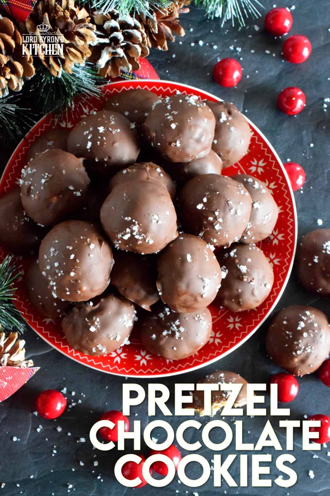 Pretzel Chocolate Cookies