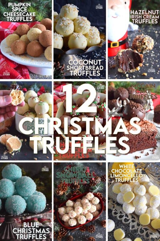 Truffles are in most cases, a no-bake sweet confection that is enjoyed by many at Christmastime. Even though they are good anytime, it seems that they are prepared in many homes around the holidays. They are easy to prepare and very little skill is needed to make a beautiful treat! #recipeadvent #countdown #truffles #christmas #holiday #nobake