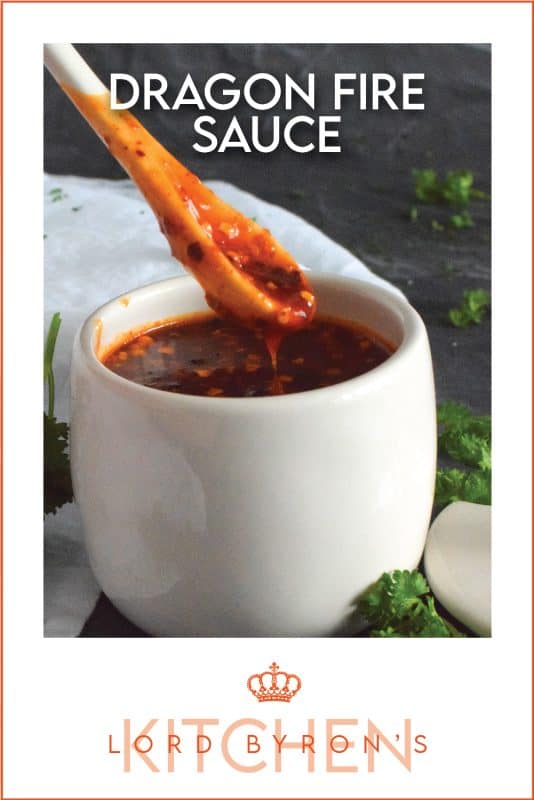 This hot and spicy sauce only has a scary name like Dragon Fire Sauce; it most certainly isn't blow-your-head-off hot - not in small amounts anyway! This sauce has so many uses and tastes great on so many things!  #dragonfire #hotsauce #gochujang #hotandspicy #chilies
