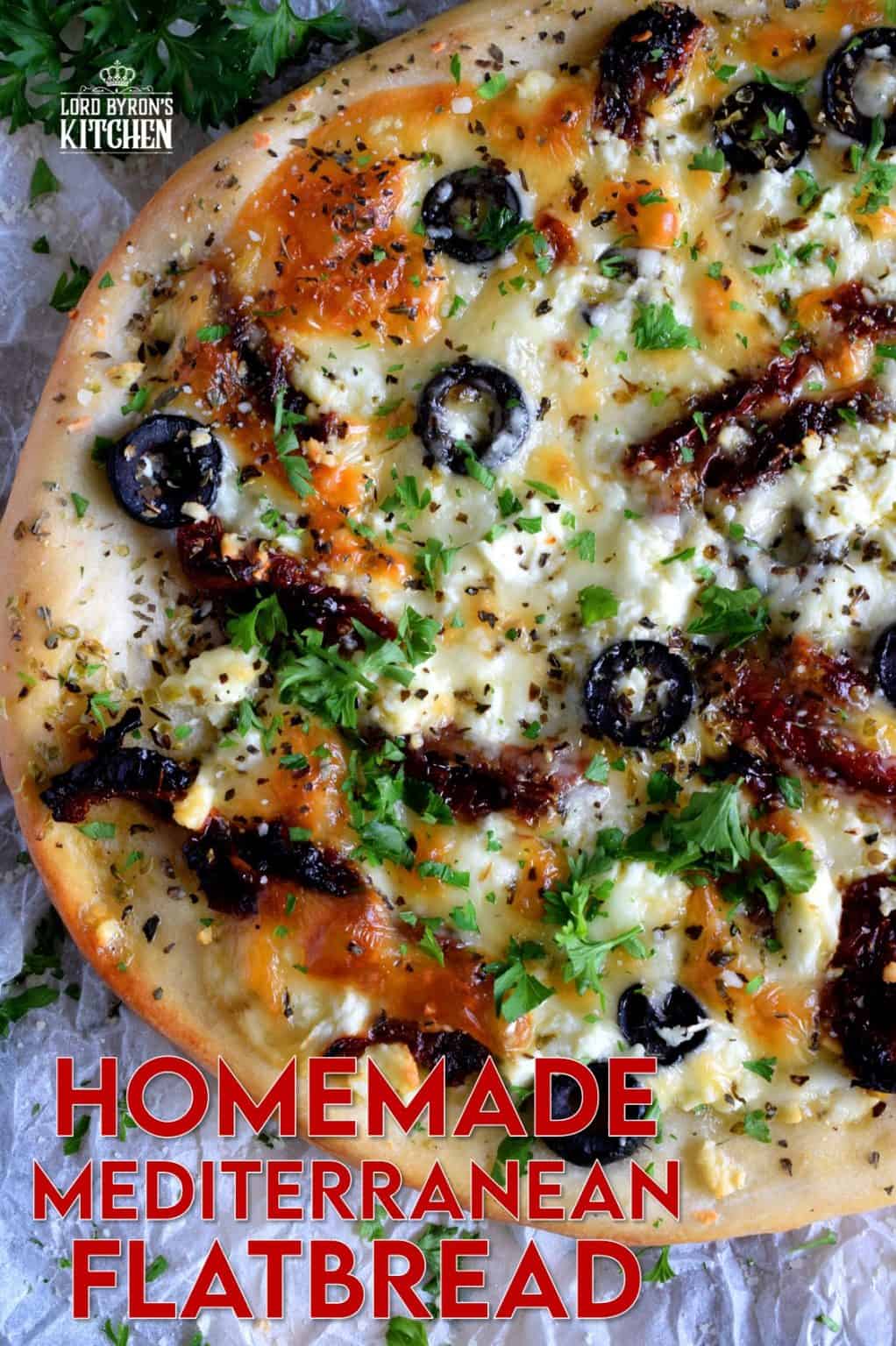 Homemade Mediterranean Flatbread Lord Byron's Kitchen