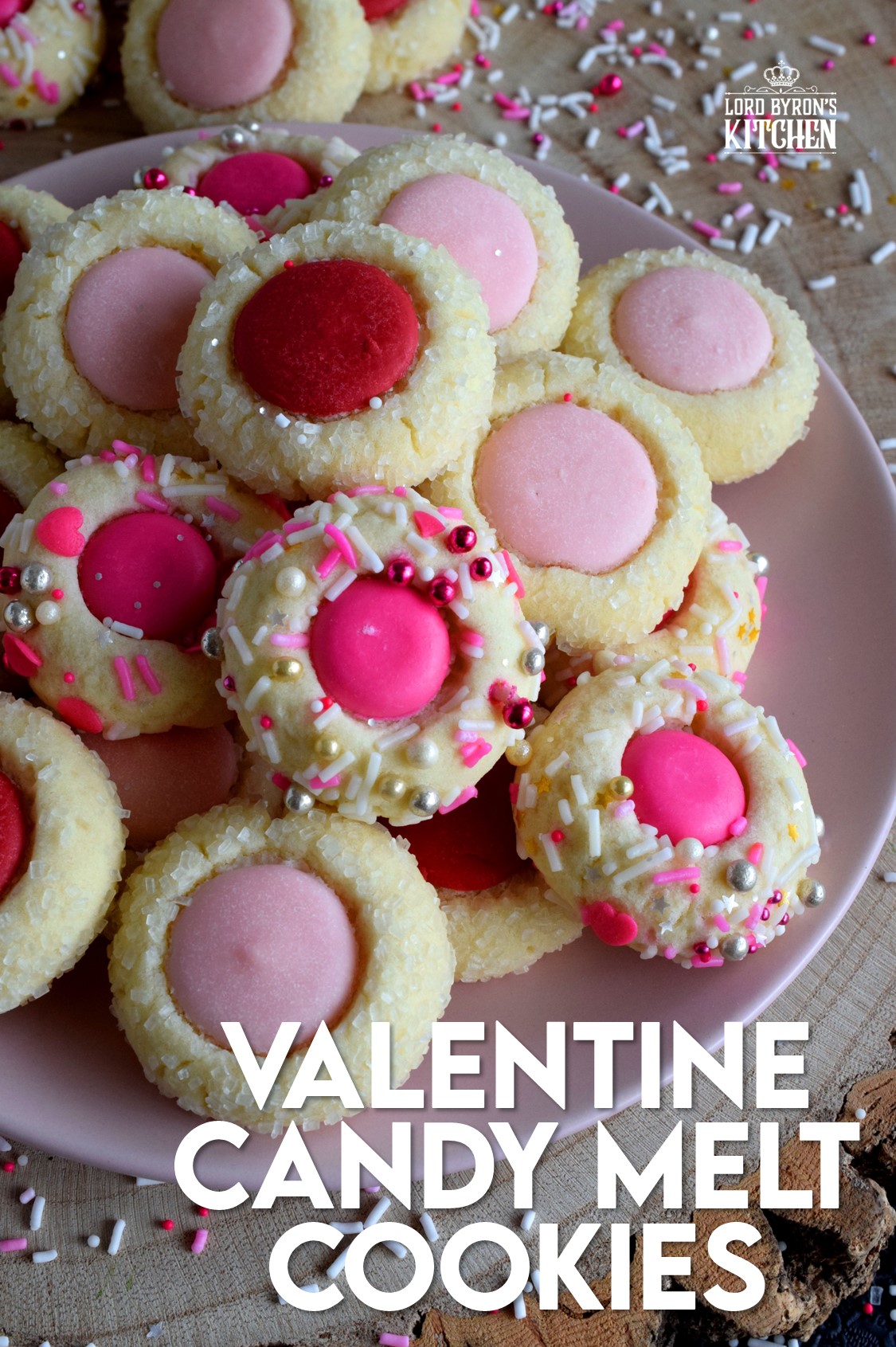 Valentine Candy Melt Cookies - Lord Byron's Kitchen
