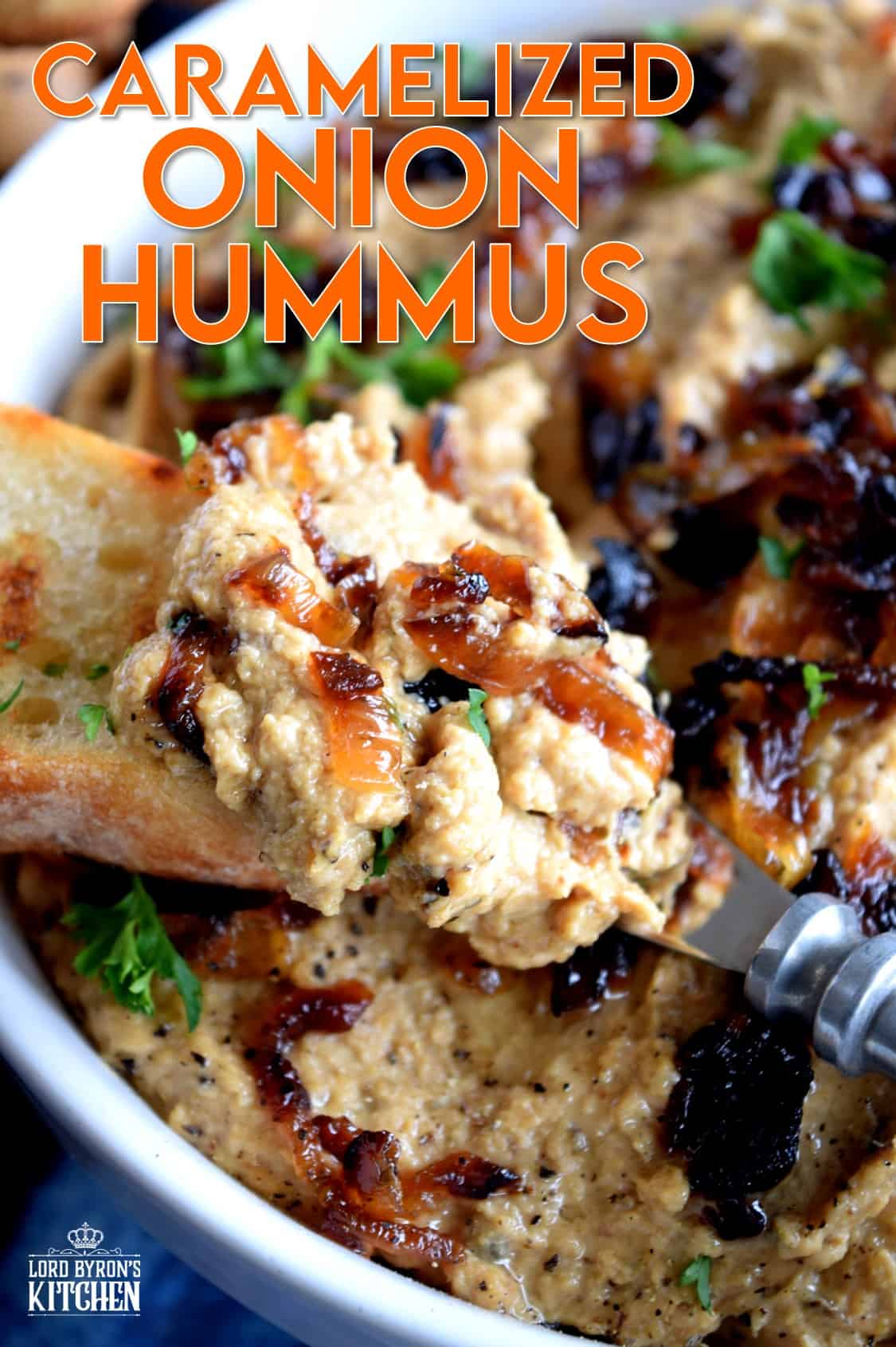 Caramelized Onion Hummus Lord Byron's Kitchen