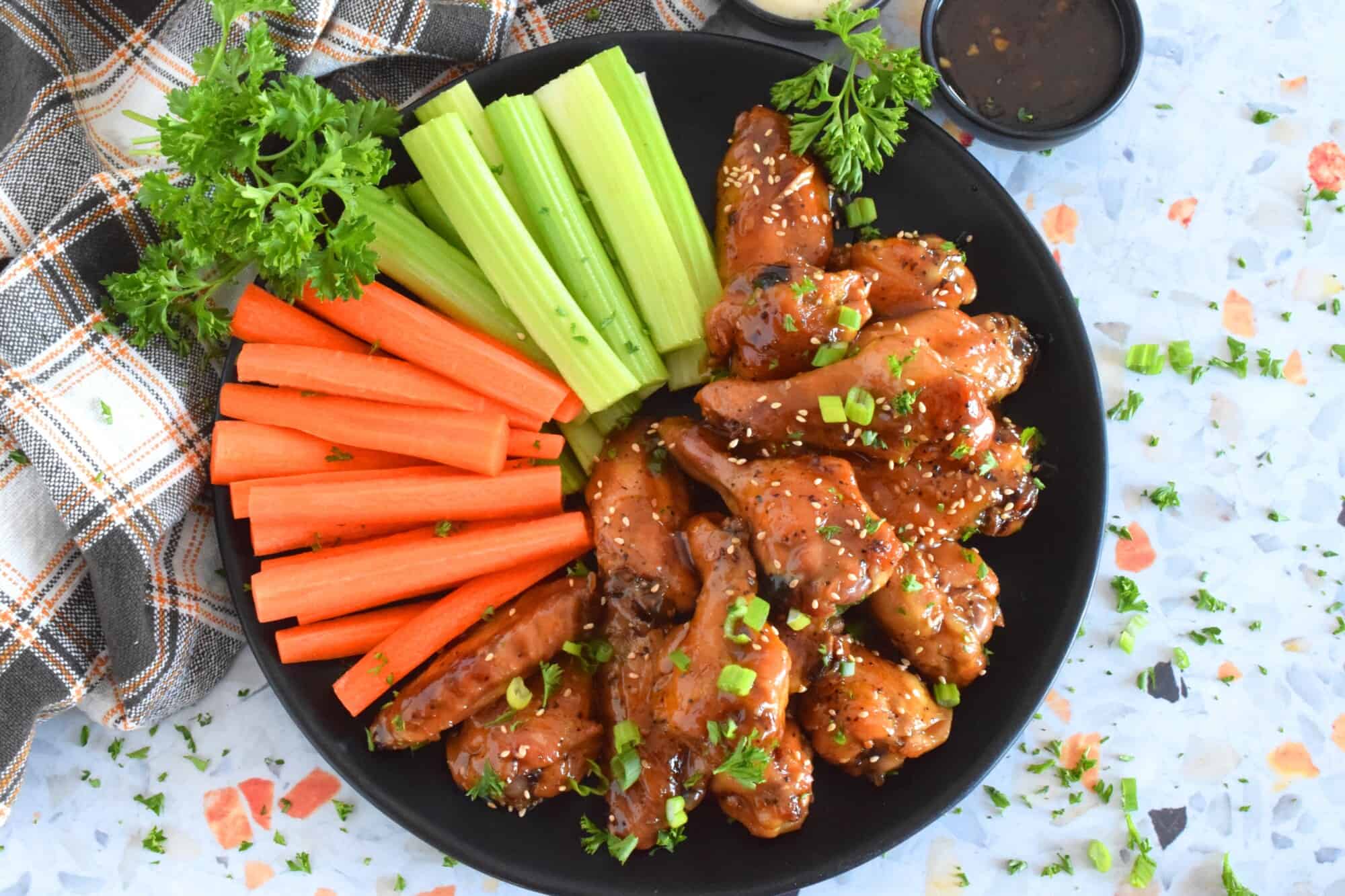 Honeyed Teriyaki Wings - Lord Byron's Kitchen