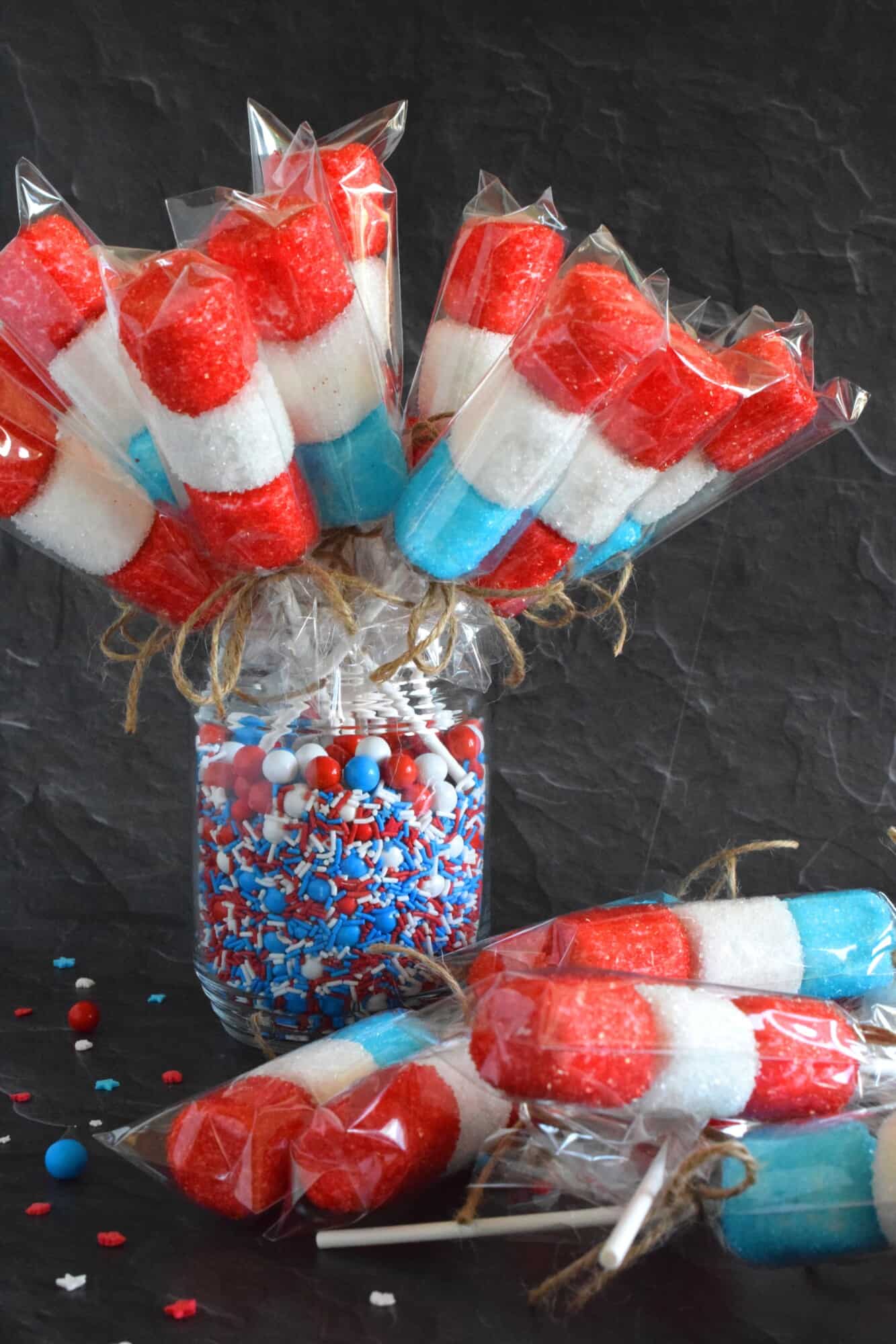 25 Marshmallow Pops with Name Label agrohort.ipb.ac.id