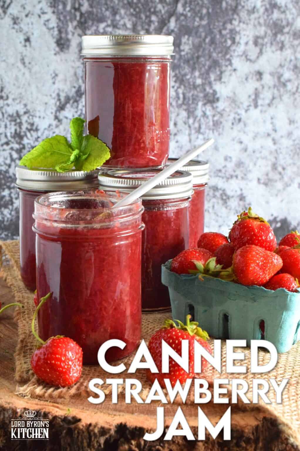 Canned Strawberry Jam Lord Byron's Kitchen