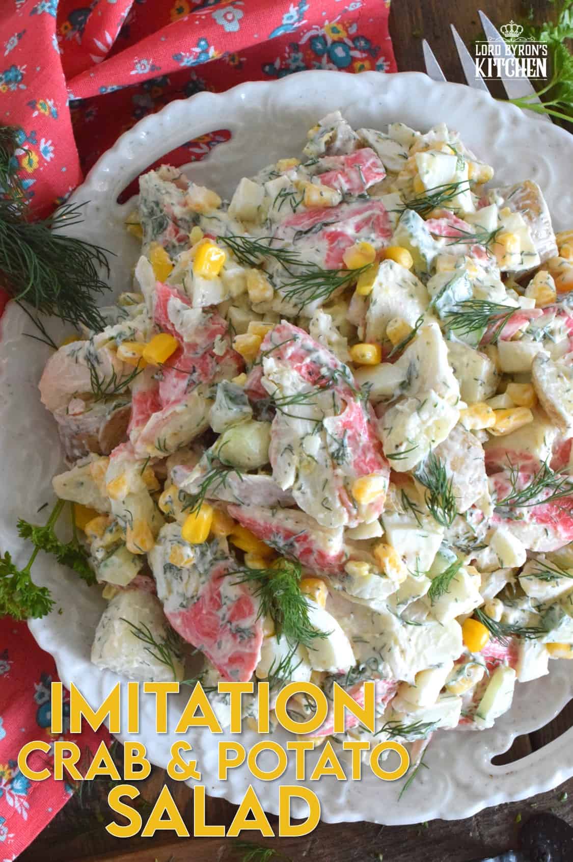 Imitation Crab and Potato Salad Lord Byron's Kitchen