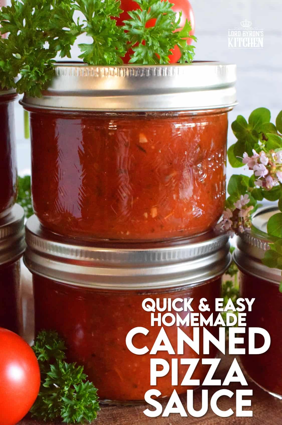 Canned Pizza Sauce Lord Byron's Kitchen