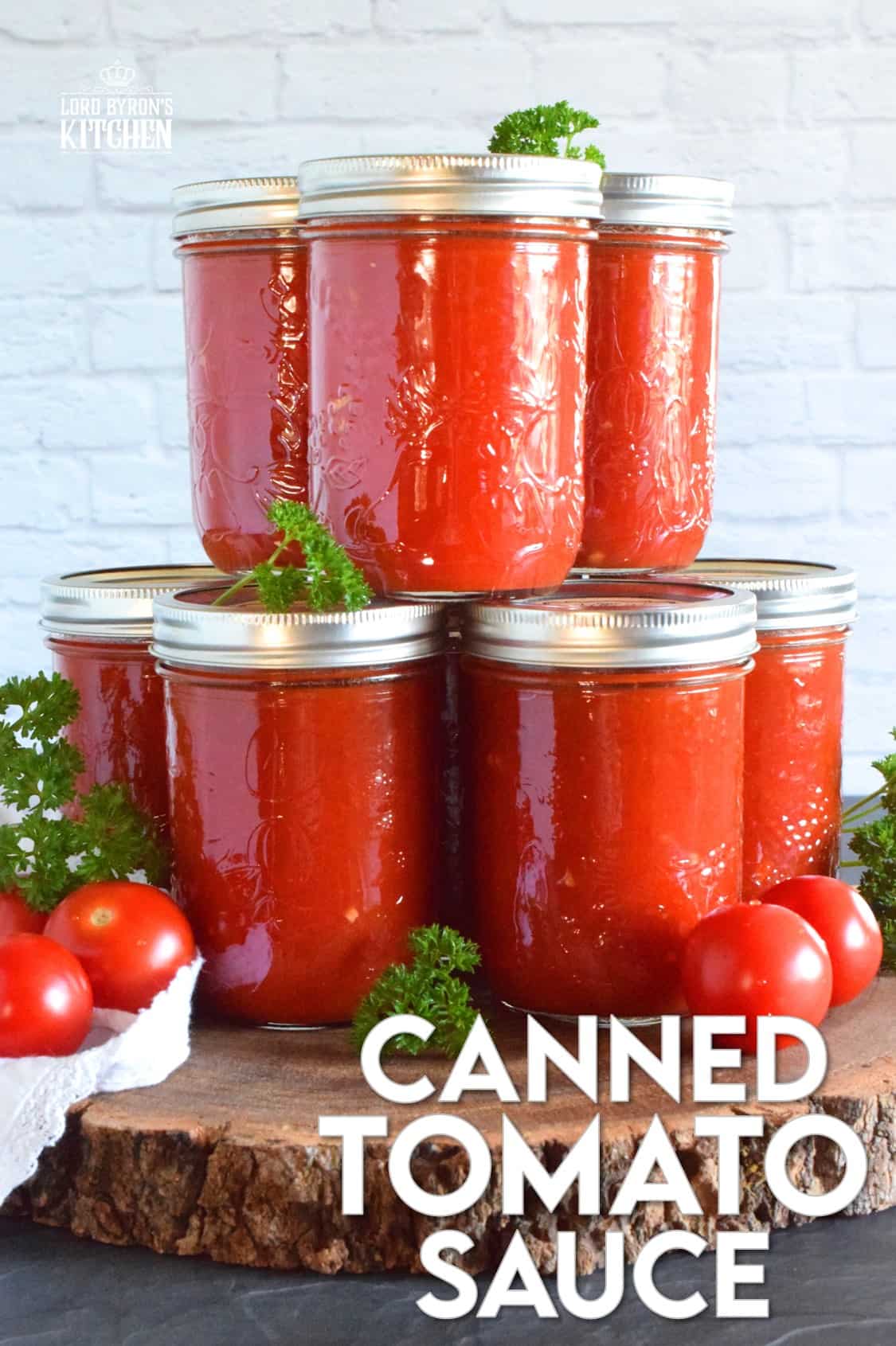 Canned Tomato Sauce Lord Byron's Kitchen