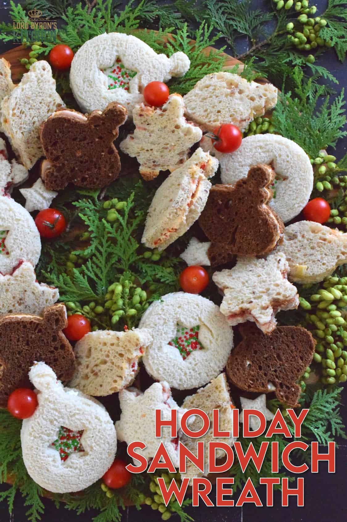 Holiday Sandwich Wreath Lord Byron's Kitchen