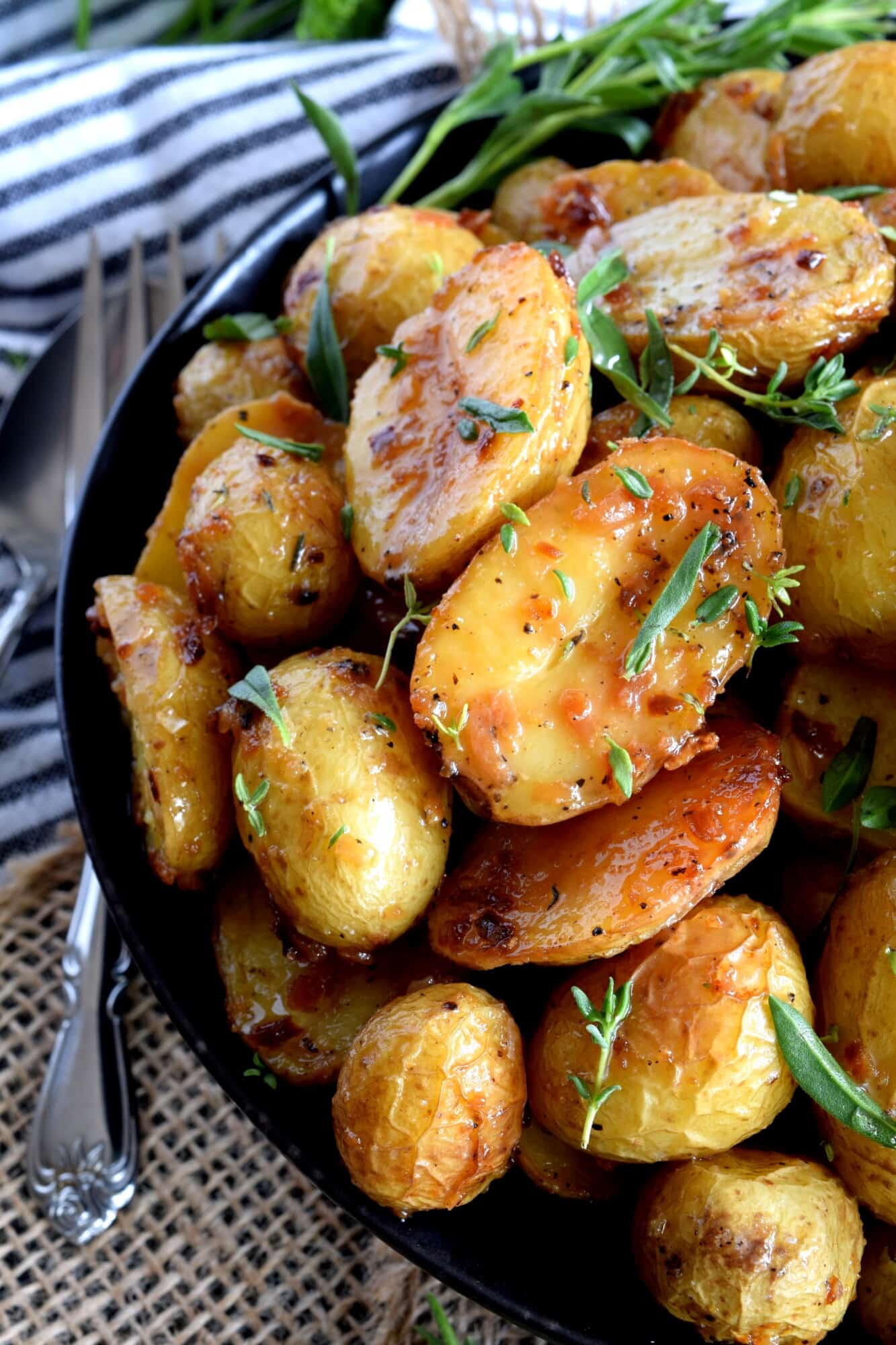 Roasted Potatoes with Herbs and Crunchy Onions Lord Byron's Kitchen