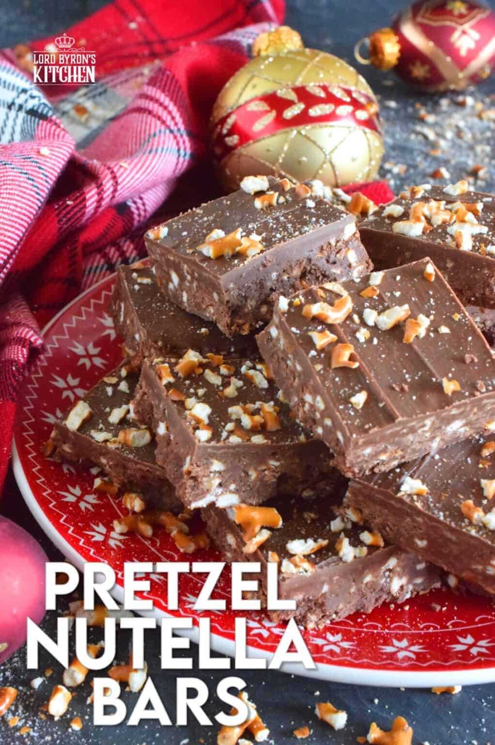 Pretzel Nutella Bars Lord Byron's Kitchen