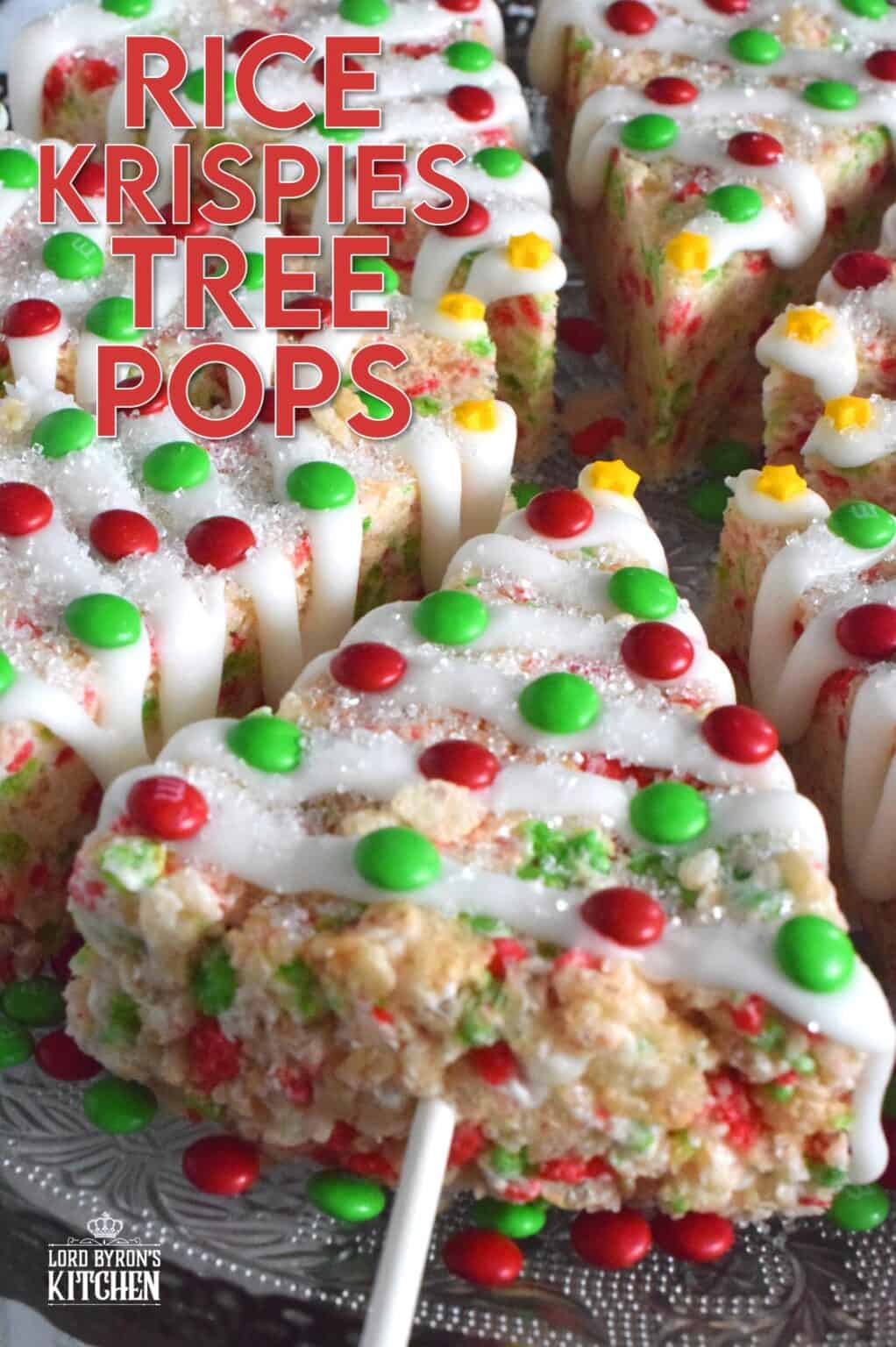Christmas Rice Krispie Treats - Lord Byron's Kitchen