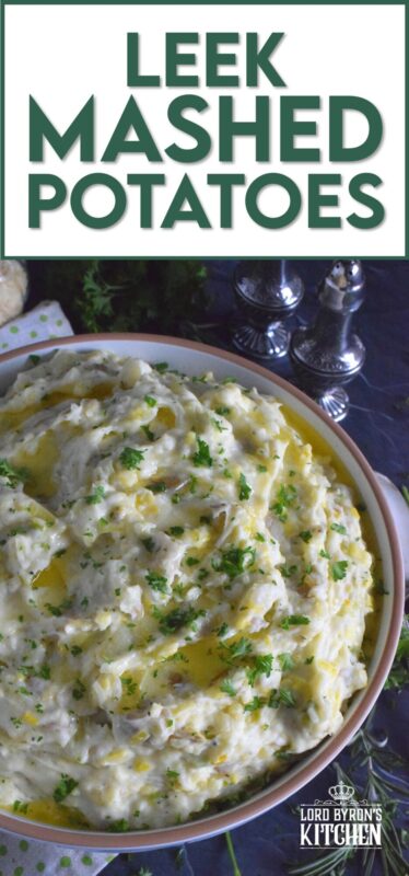 Mashed Potatoes are everyone’s favourite comfort food and side dish, which is what makes it the most common side dish in many homes and on many occasions. But, boring mashed potatoes are a thing of the past! Leek Mashed Potatoes are such a refreshing and welcome change! Made with garlic and leeks, these potatoes are a great side for almost any main! #mashedpotatoes #leek #potatoes #sides