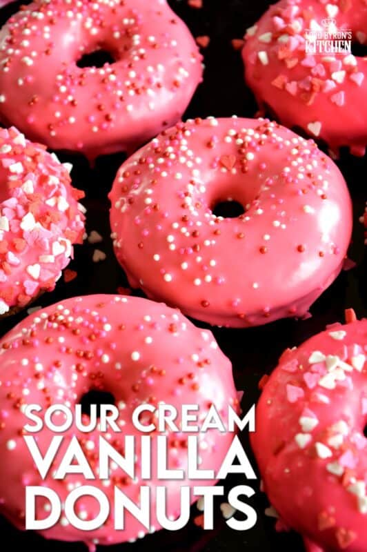 Sour Cream Vanilla Glazed Donuts Lord Byron's Kitchen
