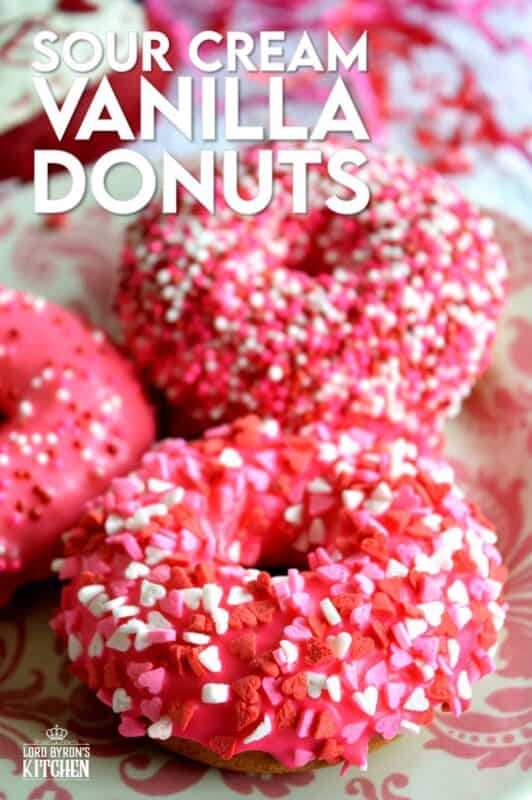 Sour Cream Vanilla Glazed Donuts Lord Byron's Kitchen