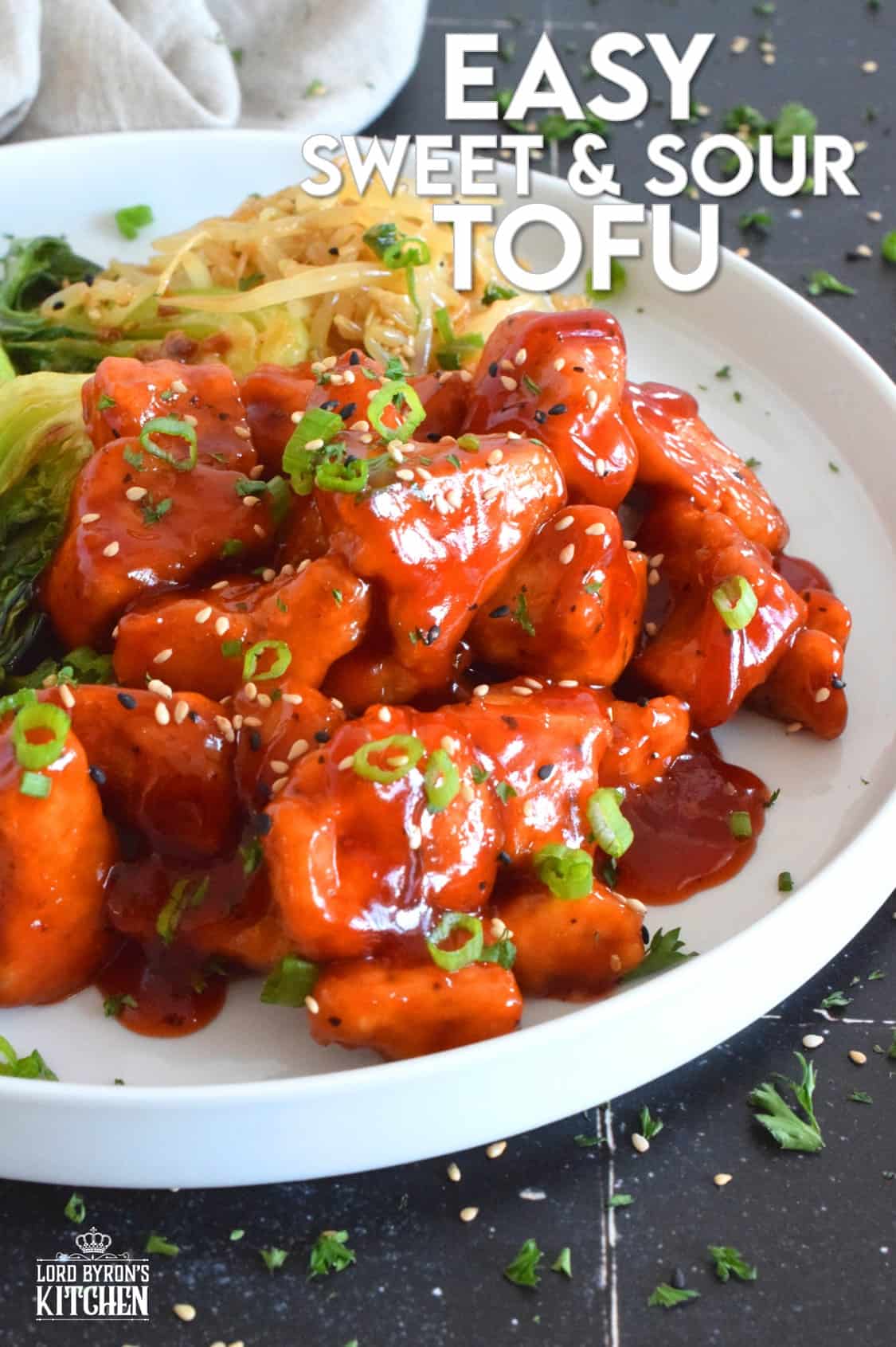 Easy Sweet and Sour Tofu Lord Byron's Kitchen