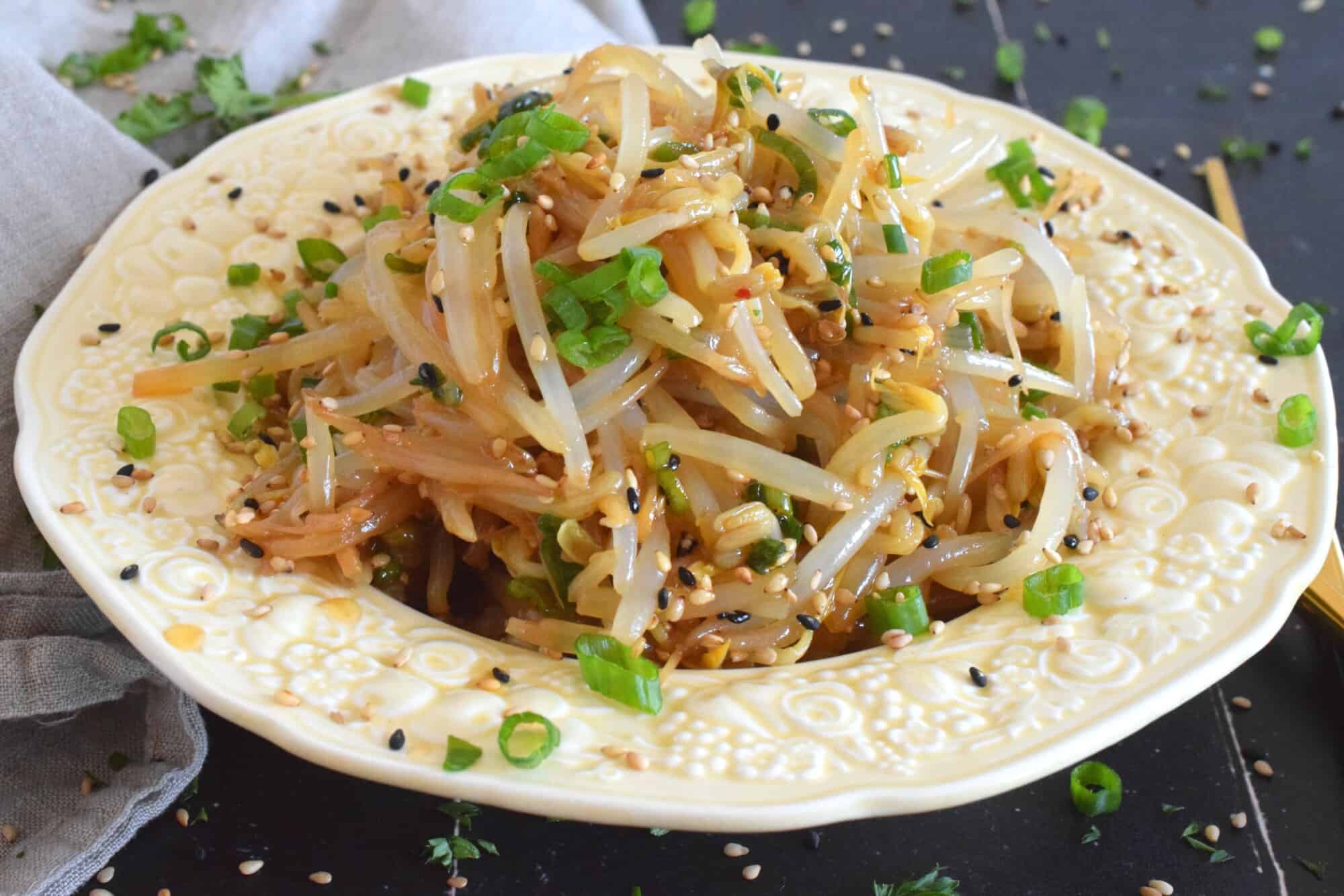 Sesame Bean Sprouts Salad Lord Byron's Kitchen