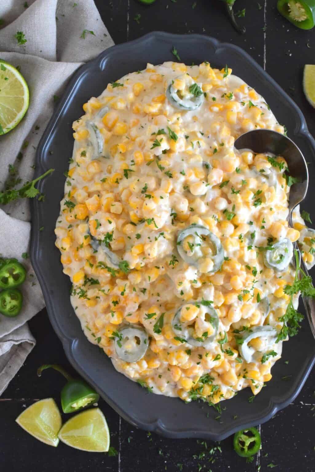 Jalapeno Popper Creamed Corn Lord Byron's Kitchen