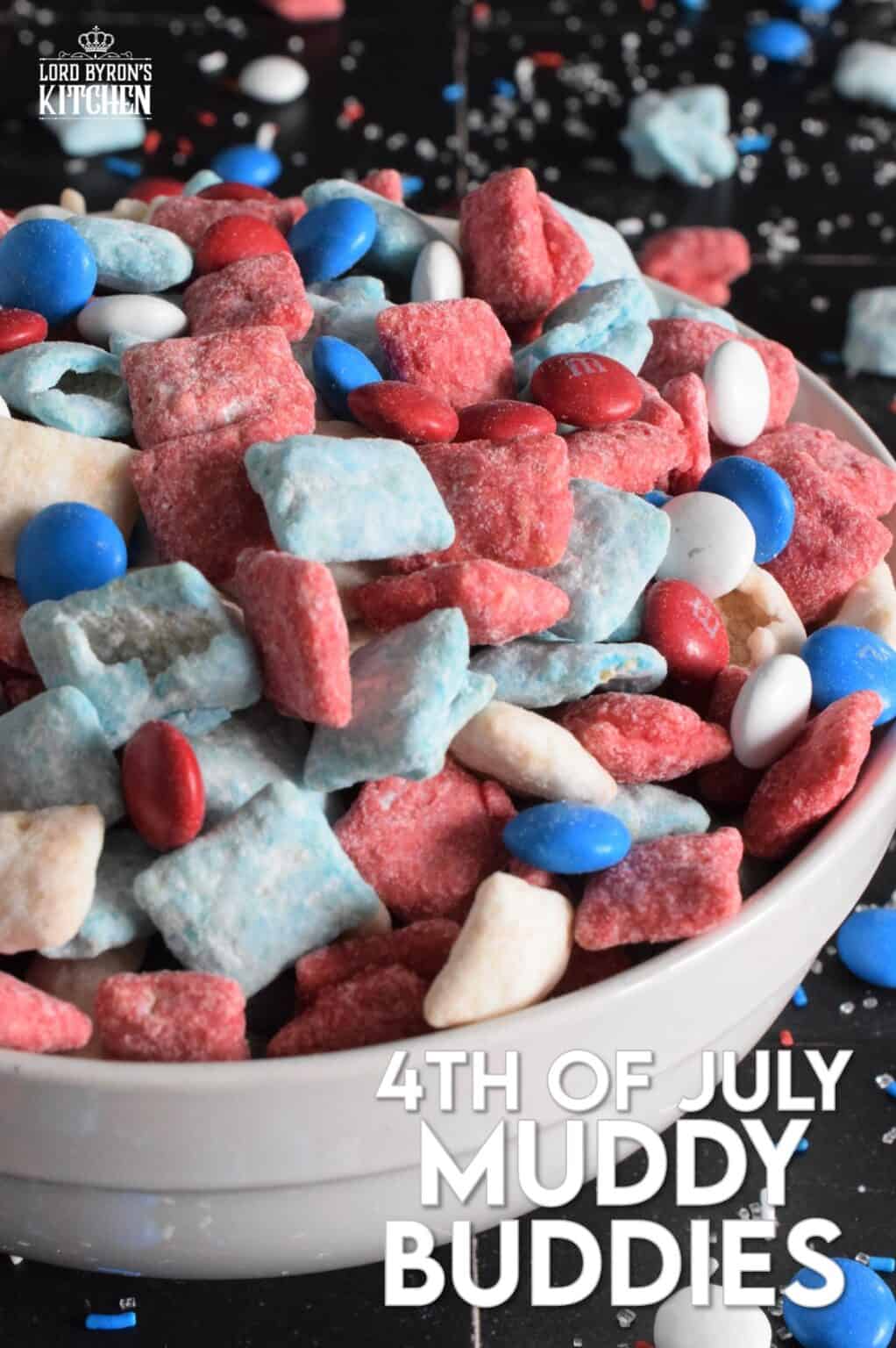 4th of July Muddy Buddies Lord Byron's Kitchen