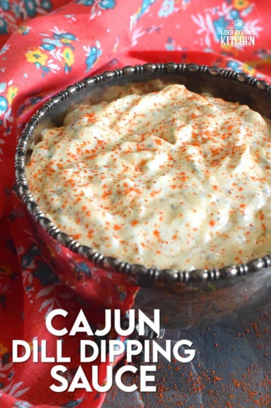 Cajun Dill Dipping Sauce has a bright and bold flavour with just a hint of sweetness and smokiness. It’s a sauce, a dip, and a spread all in one! Great with seafood, baked potato, pasta, etc. Ready in five minutes, it’s budget-friendly and perfect anytime!