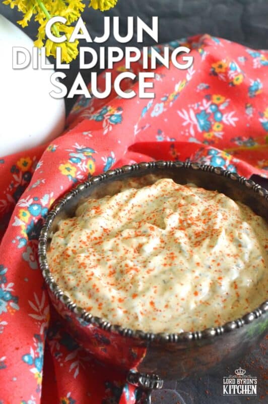 Cajun Dill Dipping Sauce has a bright and bold flavour with just a hint of sweetness and smokiness. It’s a sauce, a dip, and a spread all in one! Great with seafood, baked potato, pasta, etc. Ready in five minutes, it’s budget-friendly and perfect anytime!