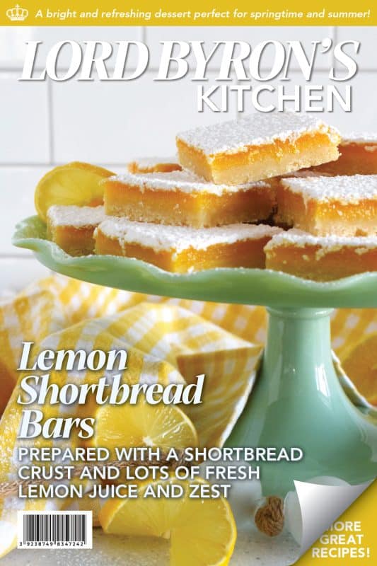 Pucker up! These Lemon Shortbread Bars are perfectly balanced with tartness from the lemons and sweetness from the sugar. The easy to prepare lemon filling is baked right on top of that homemade buttery shortbread crust. Perfect to serve at Easter brunch, a light and refreshing summer dessert, but so delicious you can whip up a batch of these for any occasion! #lemon #bars #shortbread #easter #squares