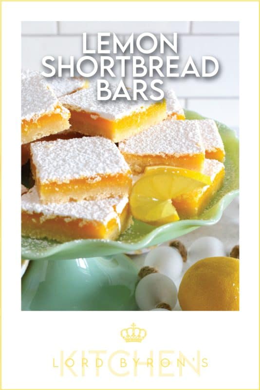 Pucker up! These Lemon Shortbread Bars are perfectly balanced with tartness from the lemons and sweetness from the sugar. The easy to prepare lemon filling is baked right on top of that homemade buttery shortbread crust. Perfect to serve at Easter brunch, a light and refreshing summer dessert, but so delicious you can whip up a batch of these for any occasion! #lemon #bars #shortbread #easter #squares