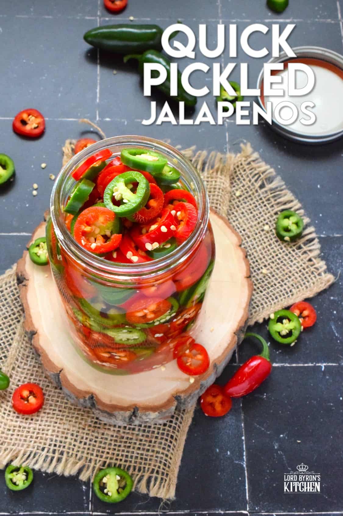 Quick pickled jalapenos lord byron s kitchen